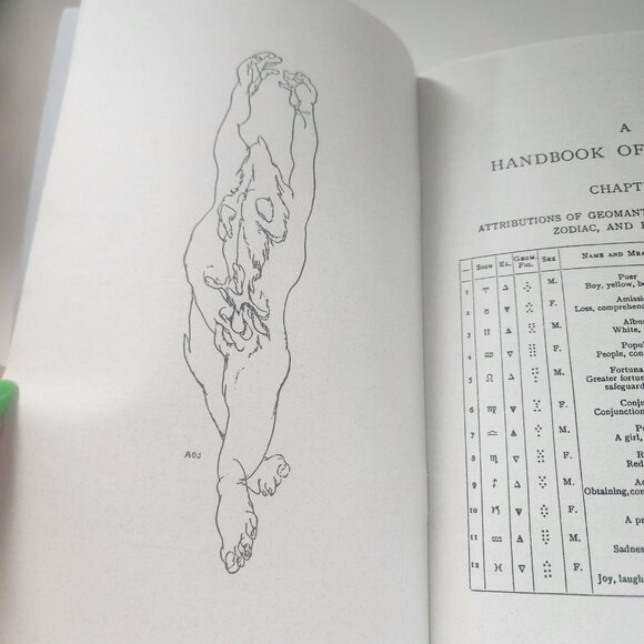 A HANDBOOK OF GEOMANCY by Aleister Crowley - Occult, Divination, Thelema - Picture 6 of 10